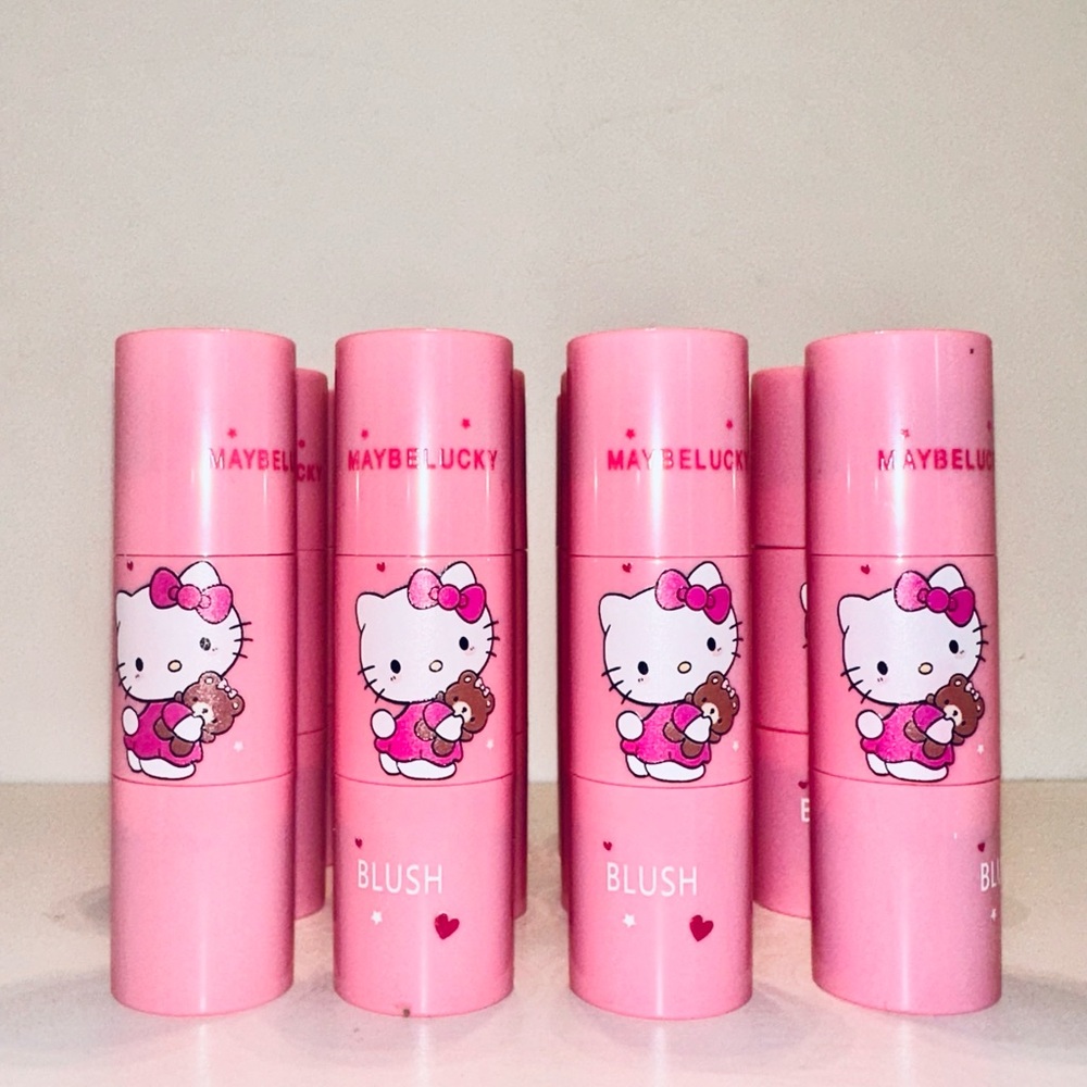 Hello Kitty Stick Blush With Brush | PRICE PER EACH ITEM | ***